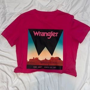 Pink Wrangler Crop!